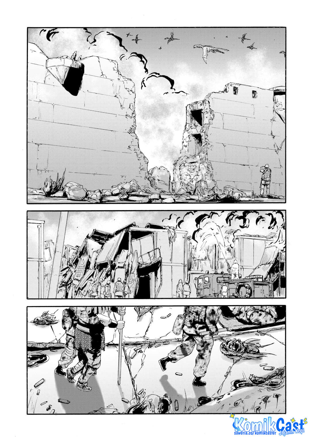 Gate – Jietai Kare no Chi nite Kaku Tatakeri Chapter 143.2 Gambar 49