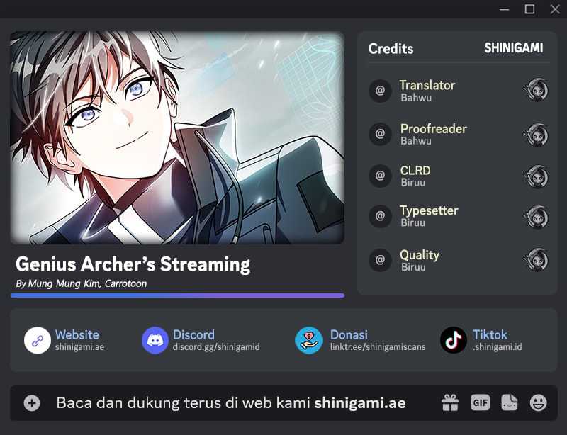 Komik Genius Archer’s Streaming Chapter 60 gambar nomor 1
