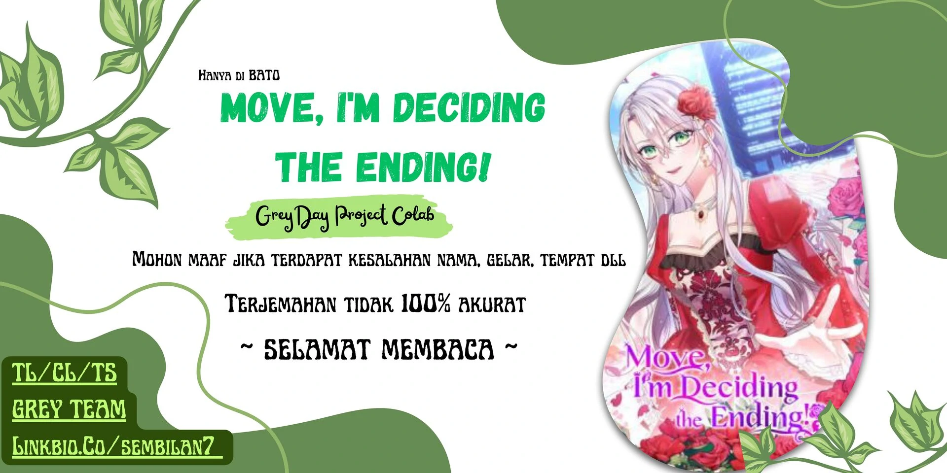 Komik Get out of my way, I will Decide the Ending Chapter 48 gambar nomor 1