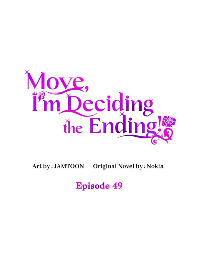 Komik Get out of my way, I will Decide the Ending Chapter 49 gambar nomor 1