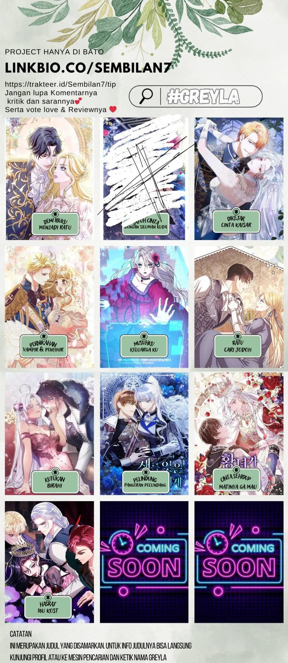 Get out of my way, I will Decide the Ending Chapter 59 Gambar 121