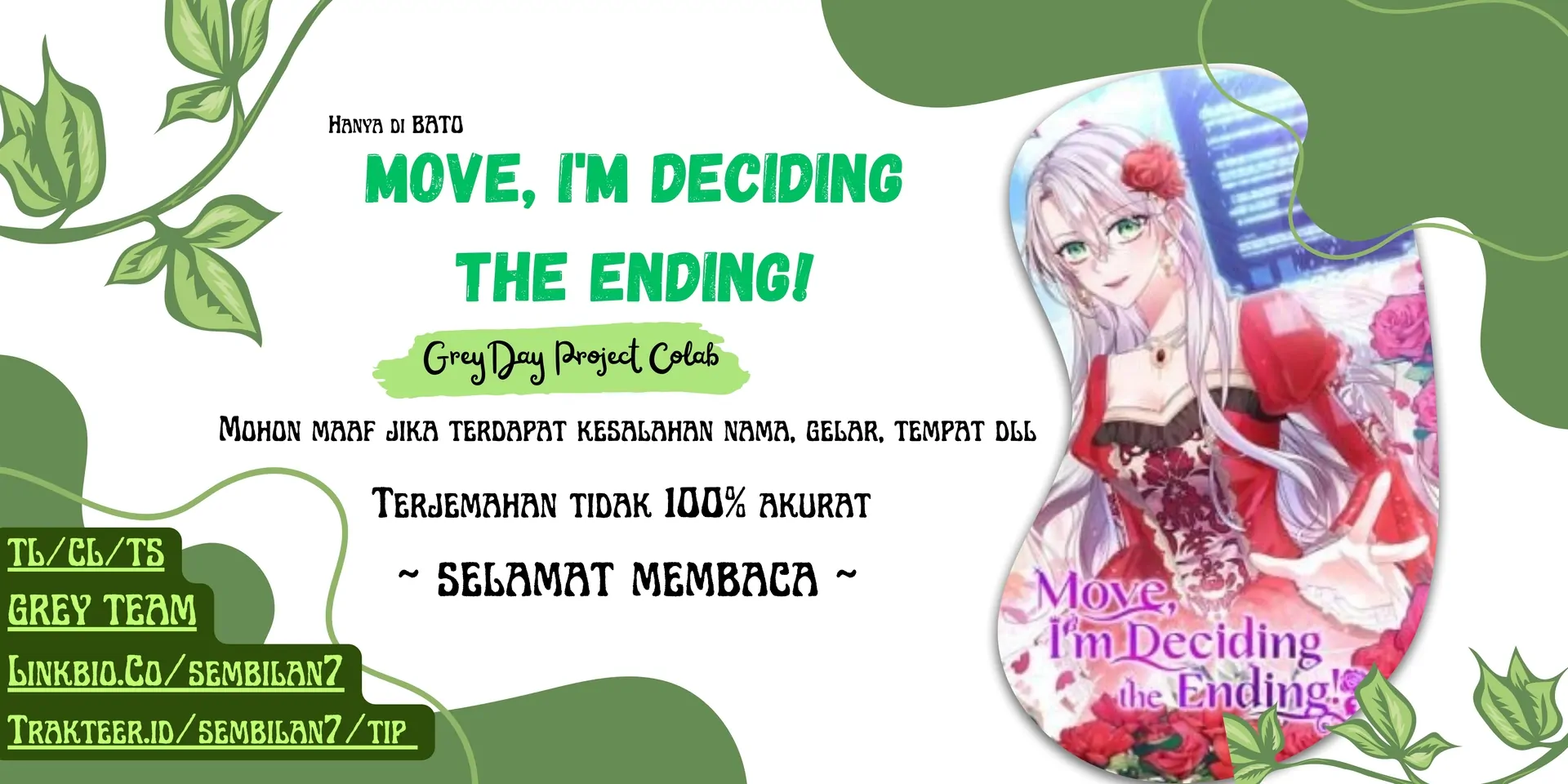 Komik Get out of my way, I will Decide the Ending Chapter 51 gambar nomor 1