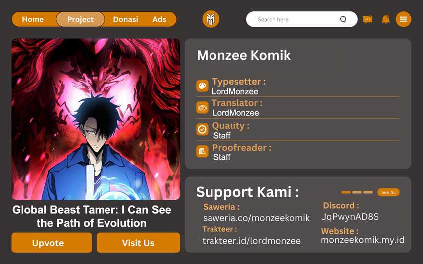 Komik Global Beast Tamer: I Can See the Path of Evolution Chapter 17 gambar nomor 1