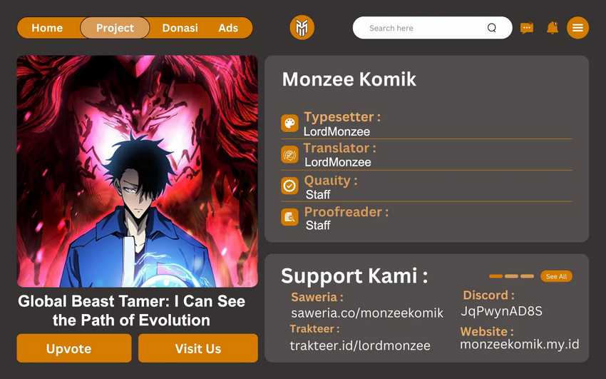 Komik Global Beast Tamer: I Can See the Path of Evolution Chapter 18 gambar nomor 1