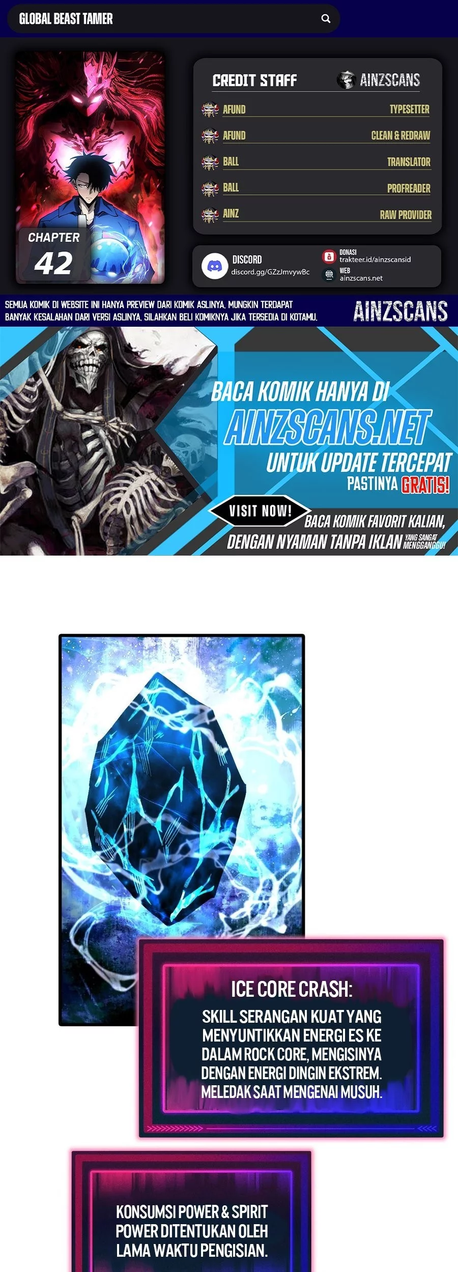 Komik Global Beast Tamer: I Can See the Path of Evolution Chapter 42 gambar nomor 1