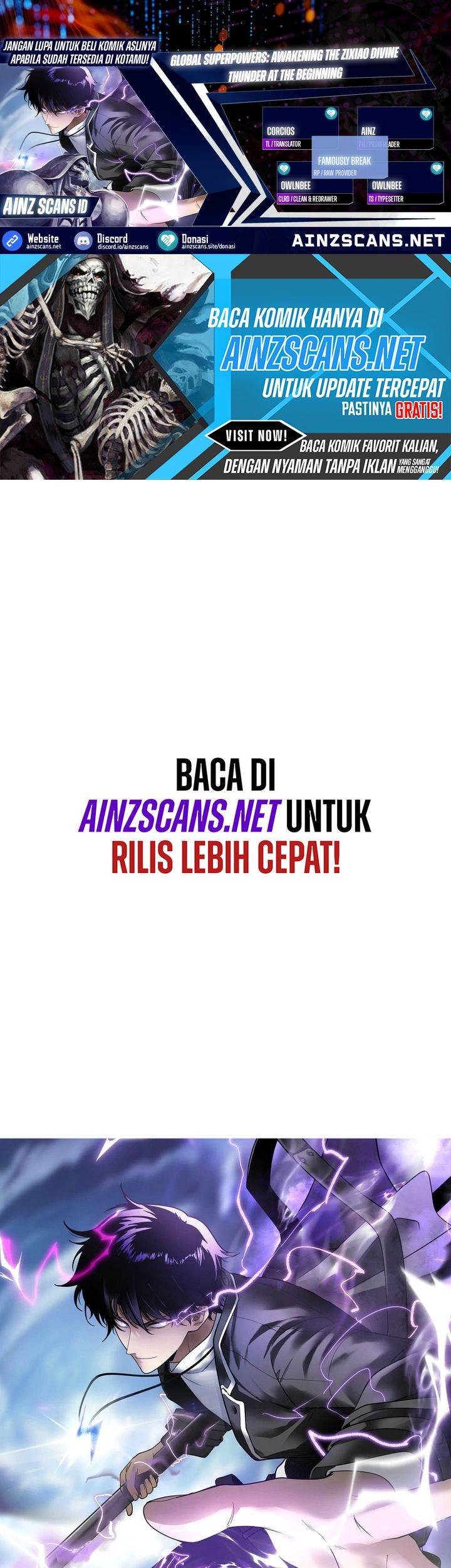 Komik Global Superpowers: Awakening the Zixiao Divine Thunder at the Beginning Chapter 1 gambar nomor 1