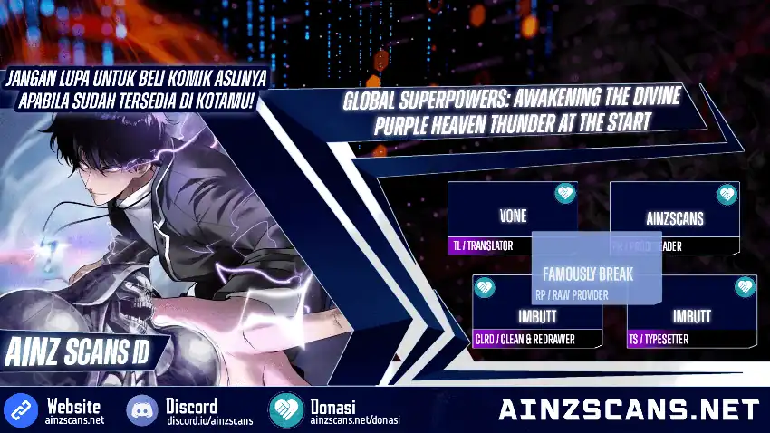 Komik Global Superpowers: Awakening the Zixiao Divine Thunder at the Beginning Chapter 24 gambar nomor 1