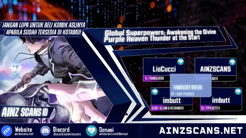 Komik Global Superpowers: Awakening the Zixiao Divine Thunder at the Beginning Chapter 21 gambar nomor 1