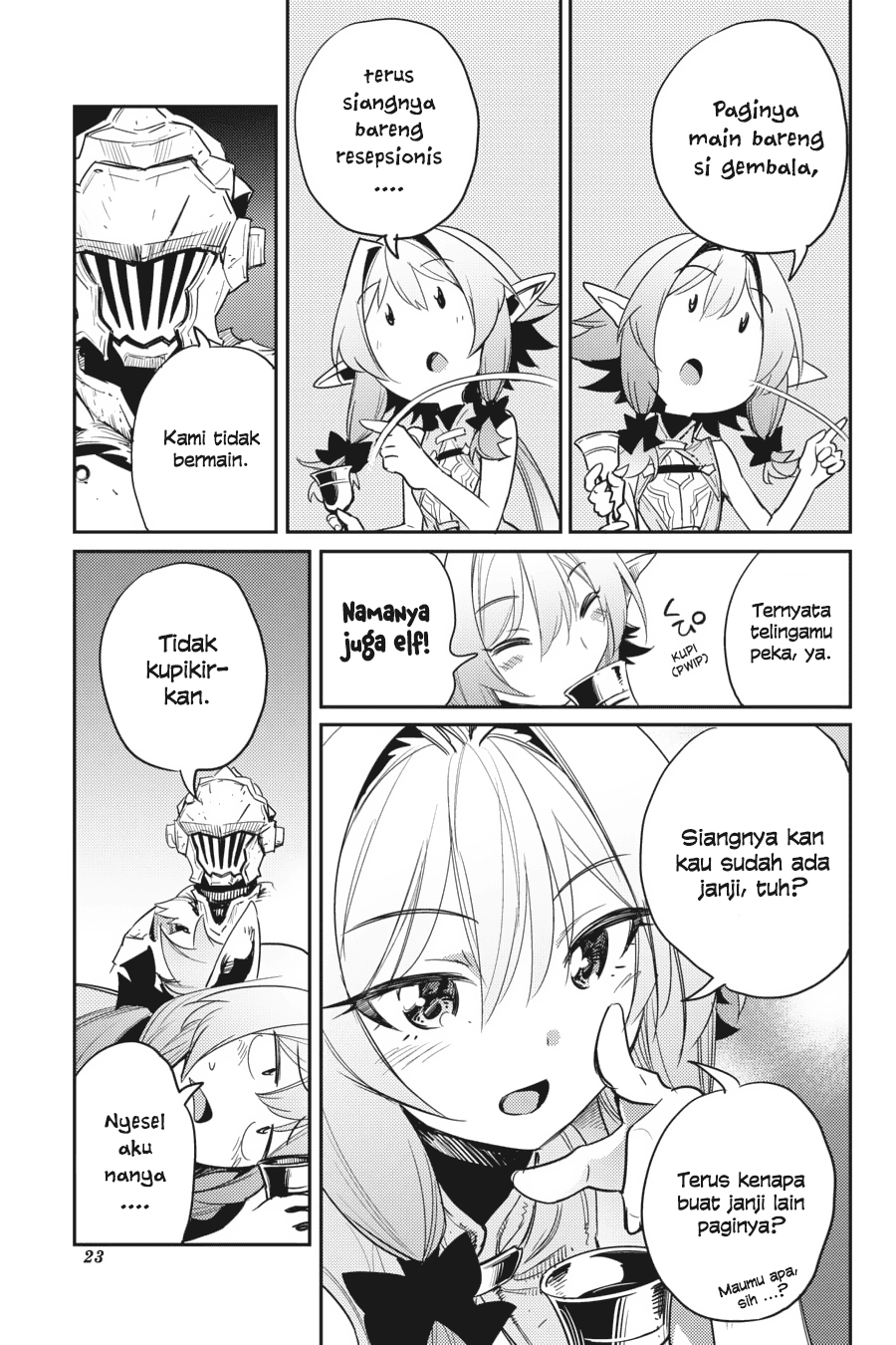 Goblin Slayer Chapter 32 Gambar 24