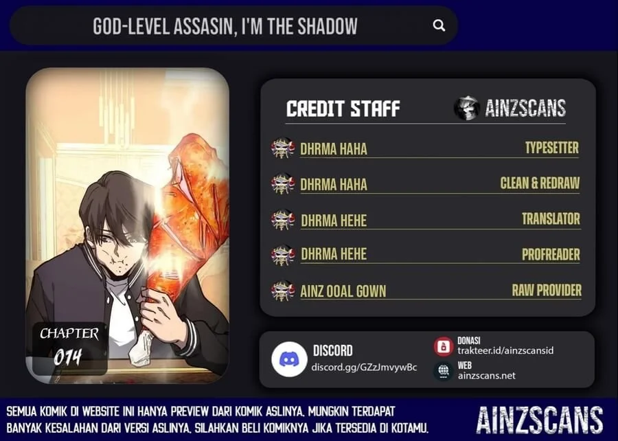 Komik God-level Assassin, I’m the Shadow Chapter 74 gambar nomor 1