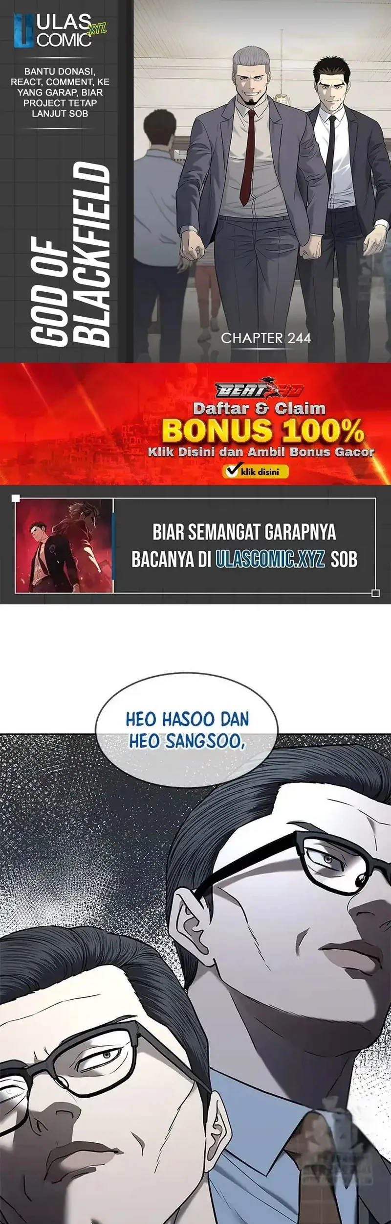 Komik God of Blackfield Chapter 244 gambar nomor 1