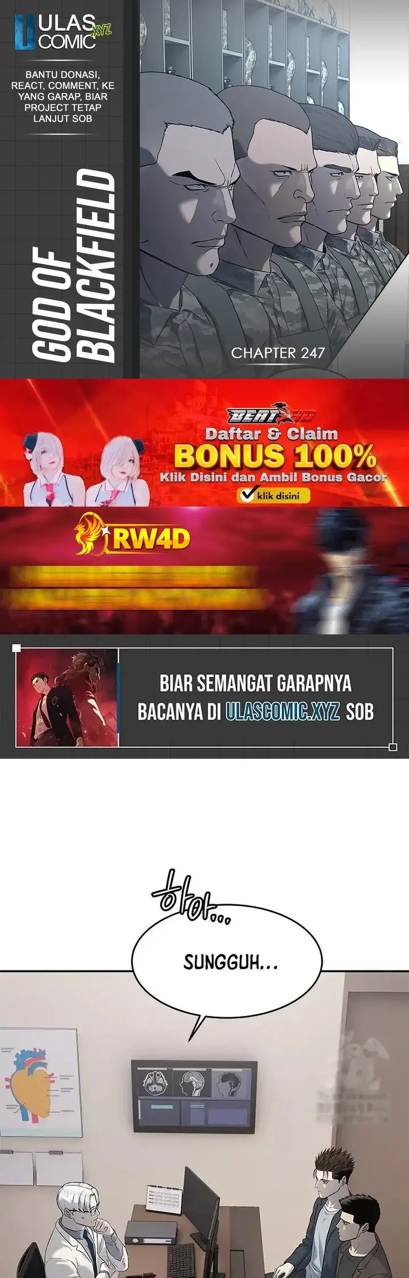 Komik God of Blackfield Chapter 247 gambar nomor 1