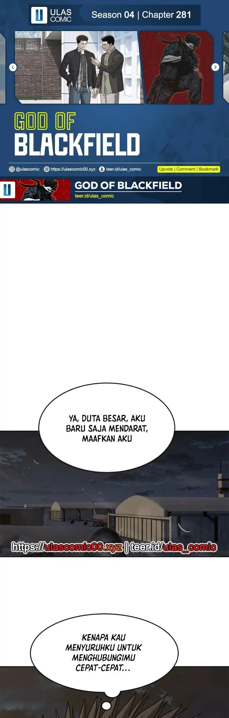 Komik God of Blackfield Chapter 282 gambar nomor 1