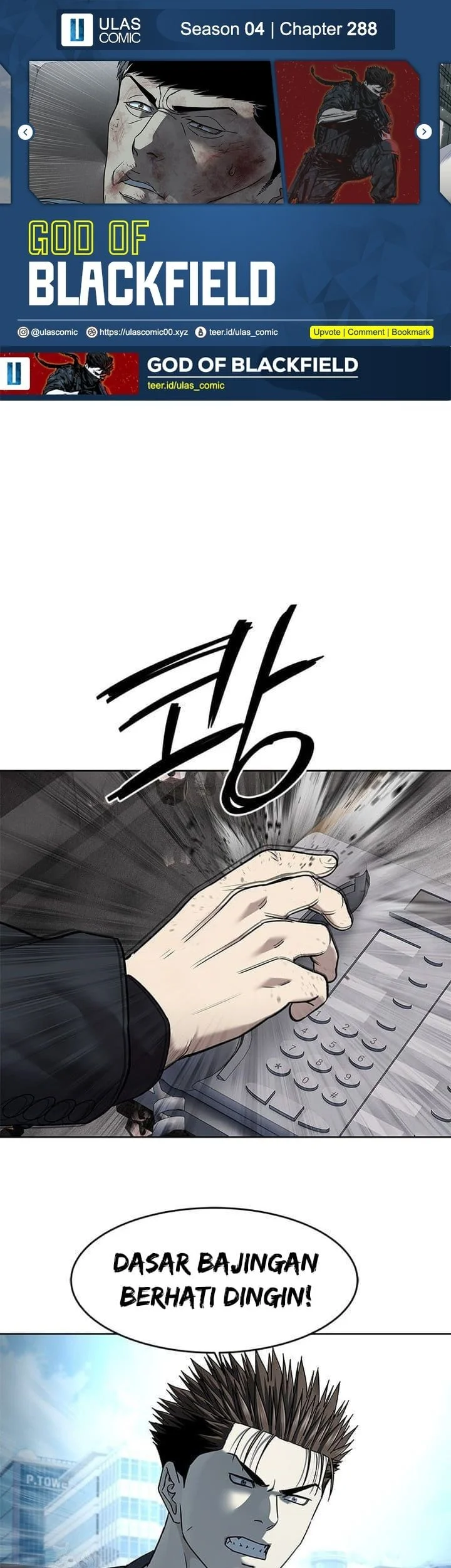 Komik God of Blackfield Chapter 288 gambar nomor 1