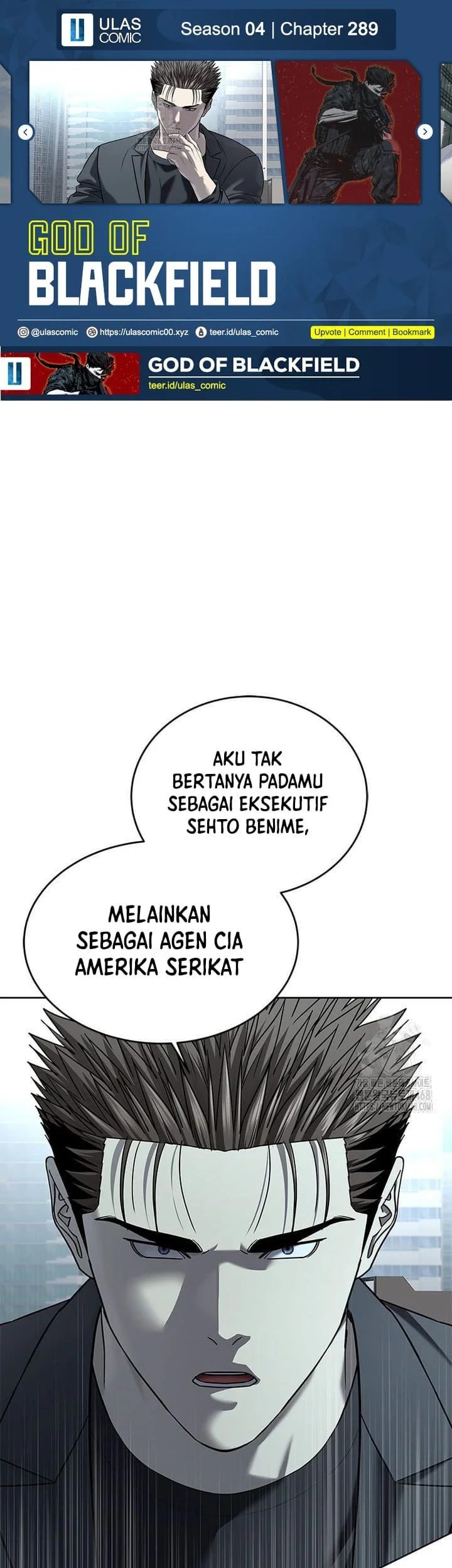 Komik God of Blackfield Chapter 289 gambar nomor 1