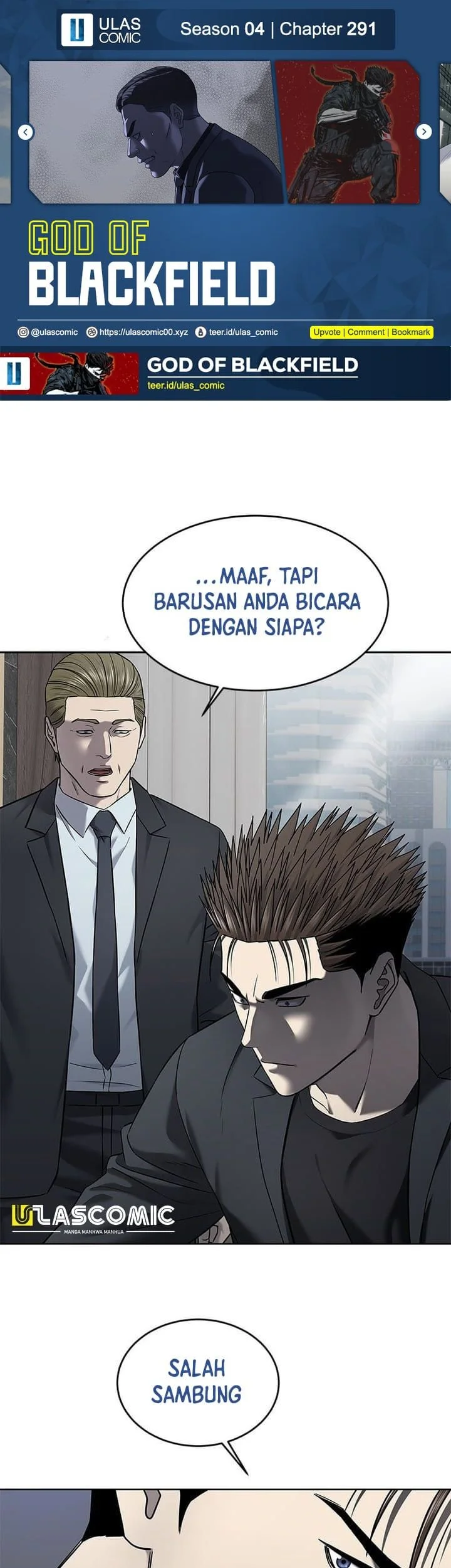 Komik God of Blackfield Chapter 291 gambar nomor 1