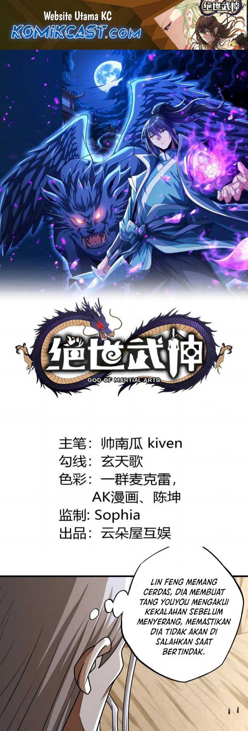 Manhua God of Martial Arts Chapter 808 gambar nomor 2