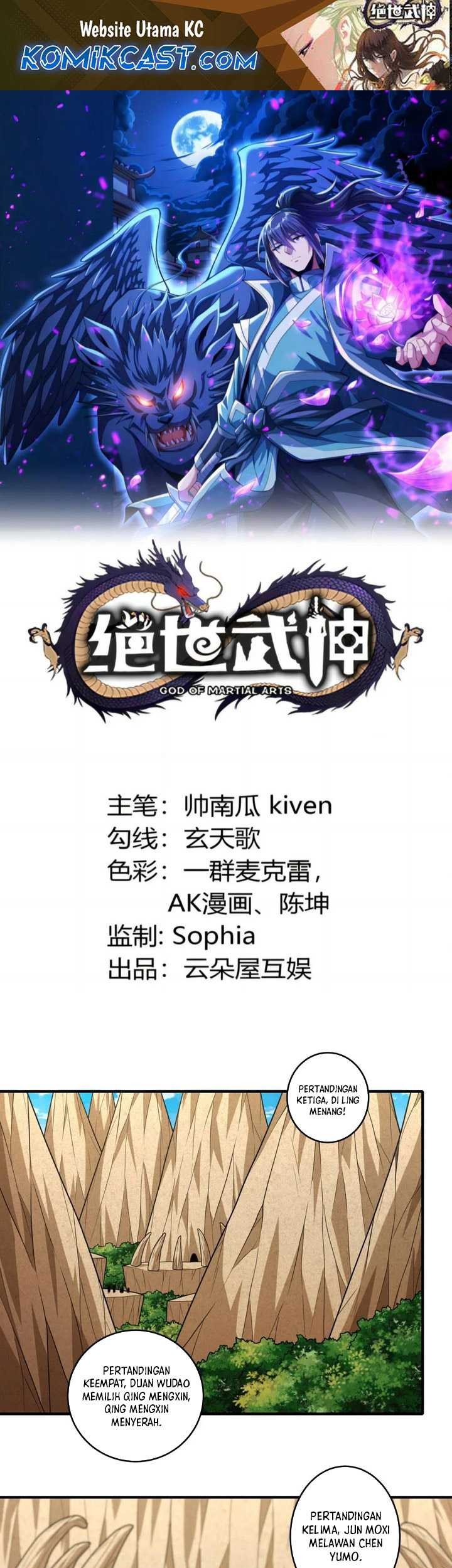 Manhua God of Martial Arts Chapter 802 gambar nomor 2