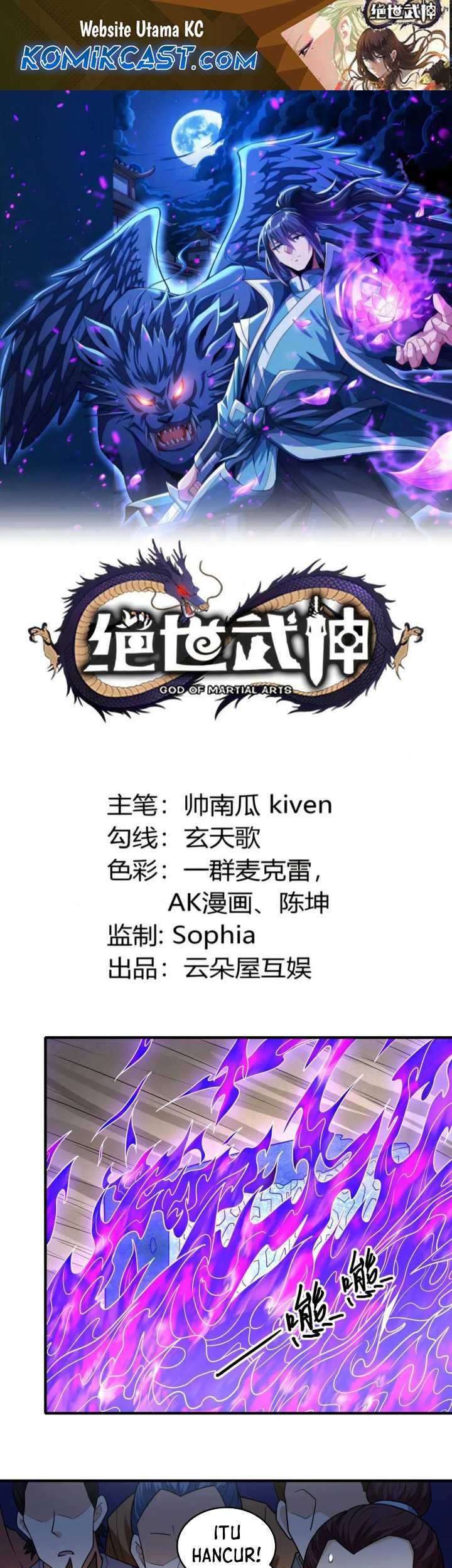 Manhua God of Martial Arts Chapter 821 gambar nomor 2