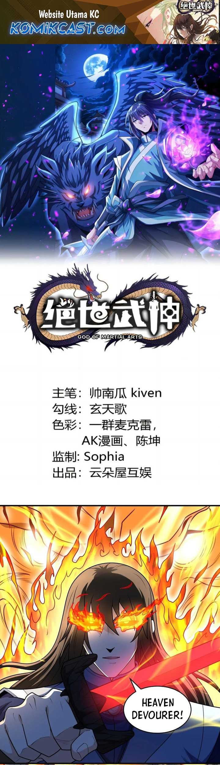 Manhua God of Martial Arts Chapter 822 gambar nomor 2