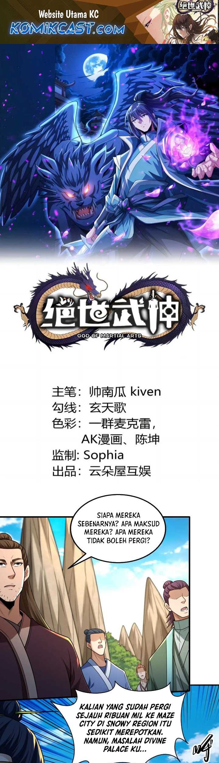 Manhua God of Martial Arts Chapter 823 gambar nomor 2