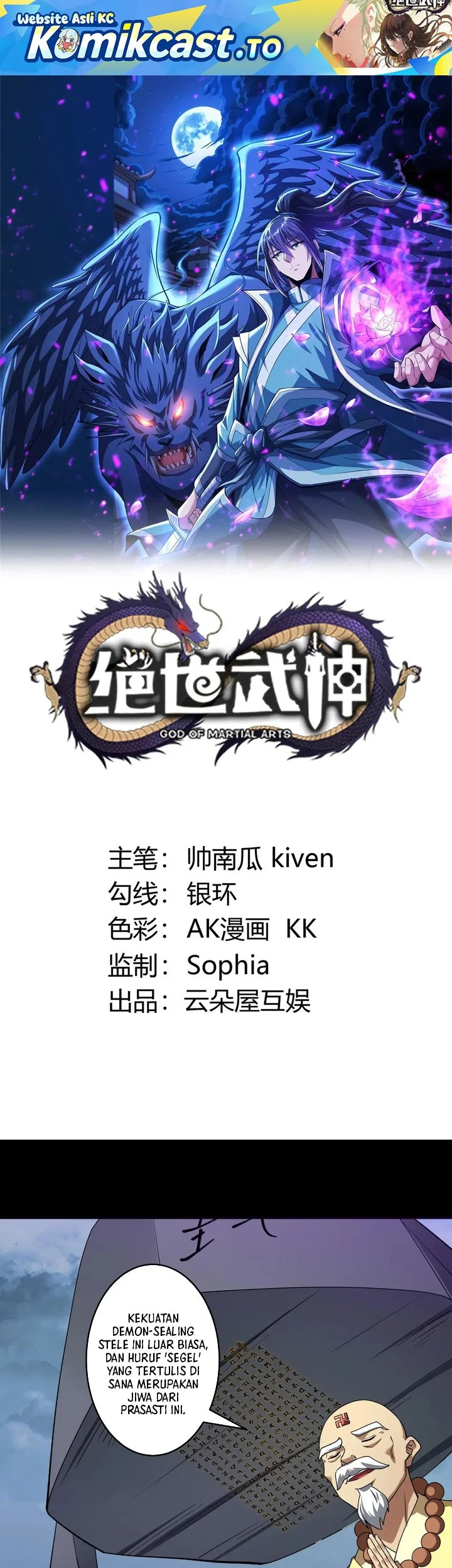 Komik God of Martial Arts Chapter 989 gambar nomor 1