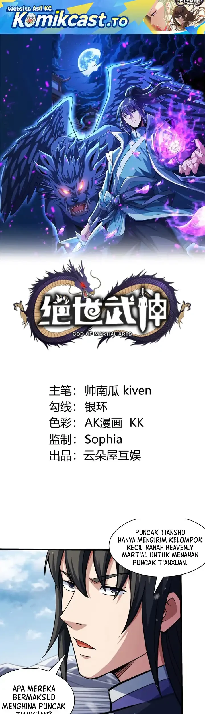 Manhua God of Martial Arts Chapter 995 gambar nomor 2