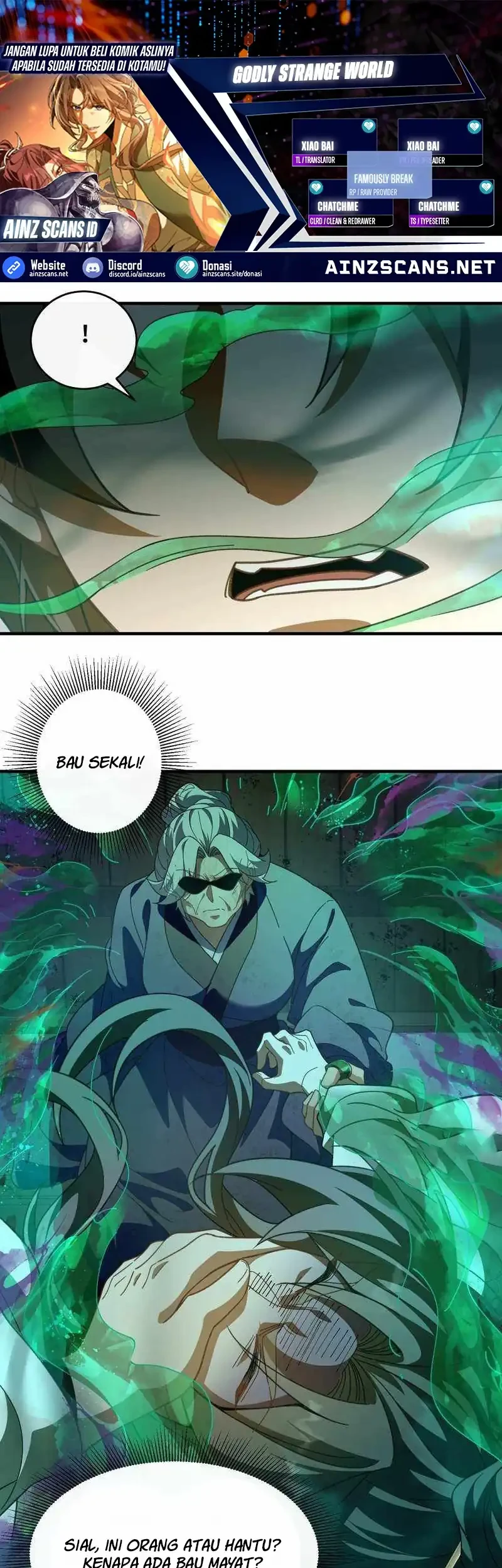 Komik Godly Strange World, I Possess Unique Enlightment Chapter 15 gambar nomor 1