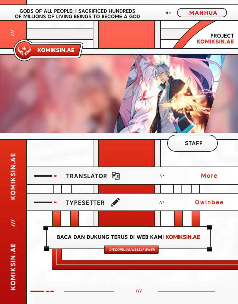 Komik Gods of All People: I Sacrificed Hundreds of Millions of Living Beings To Become a God Chapter 18 gambar nomor 1