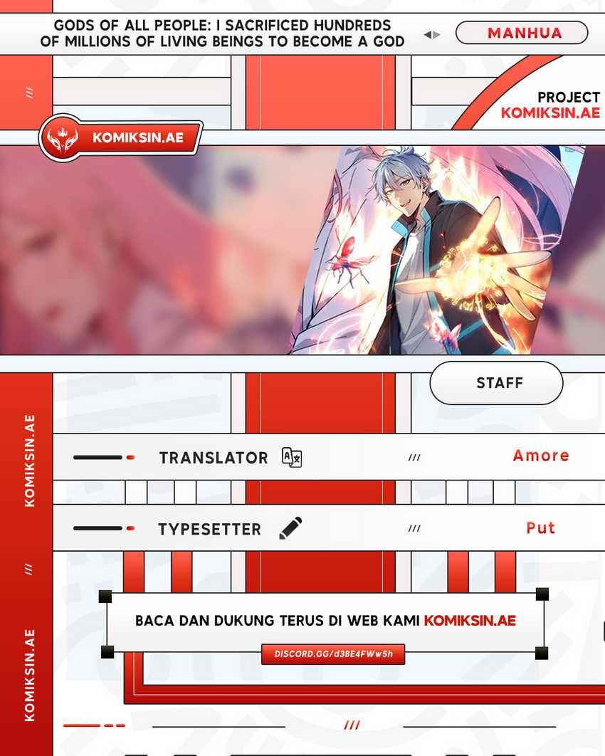 Komik Gods of All People: I Sacrificed Hundreds of Millions of Living Beings To Become a God Chapter 28 gambar nomor 1
