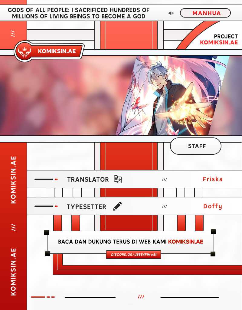 Komik Gods of All People: I Sacrificed Hundreds of Millions of Living Beings To Become a God Chapter 36 gambar nomor 1