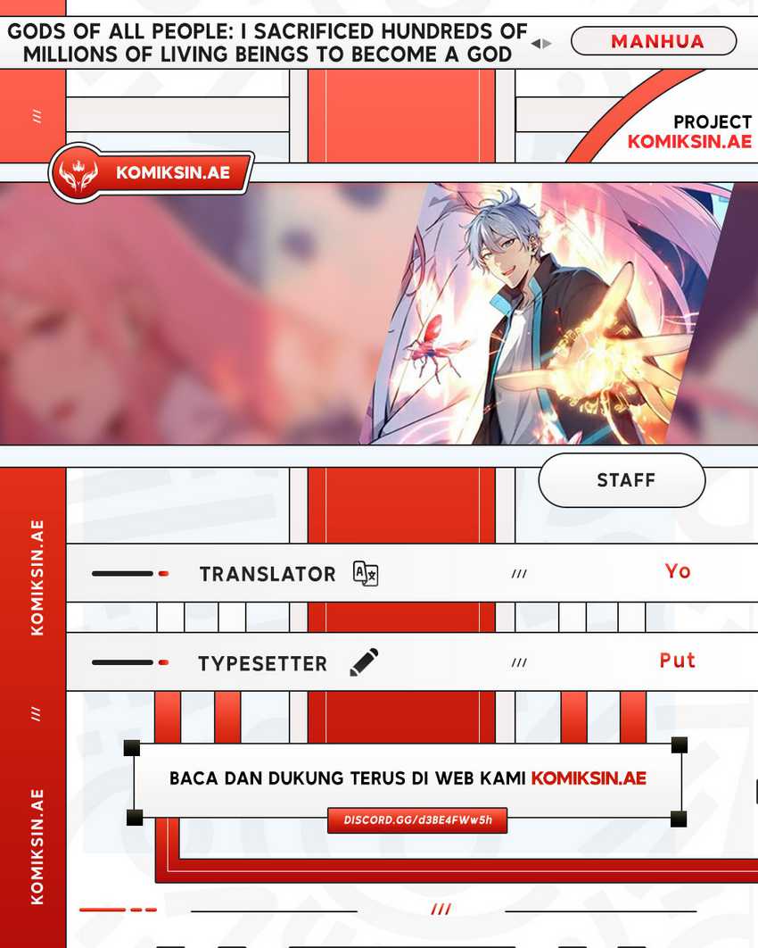 Komik Gods of All People: I Sacrificed Hundreds of Millions of Living Beings To Become a God Chapter 69 gambar nomor 1