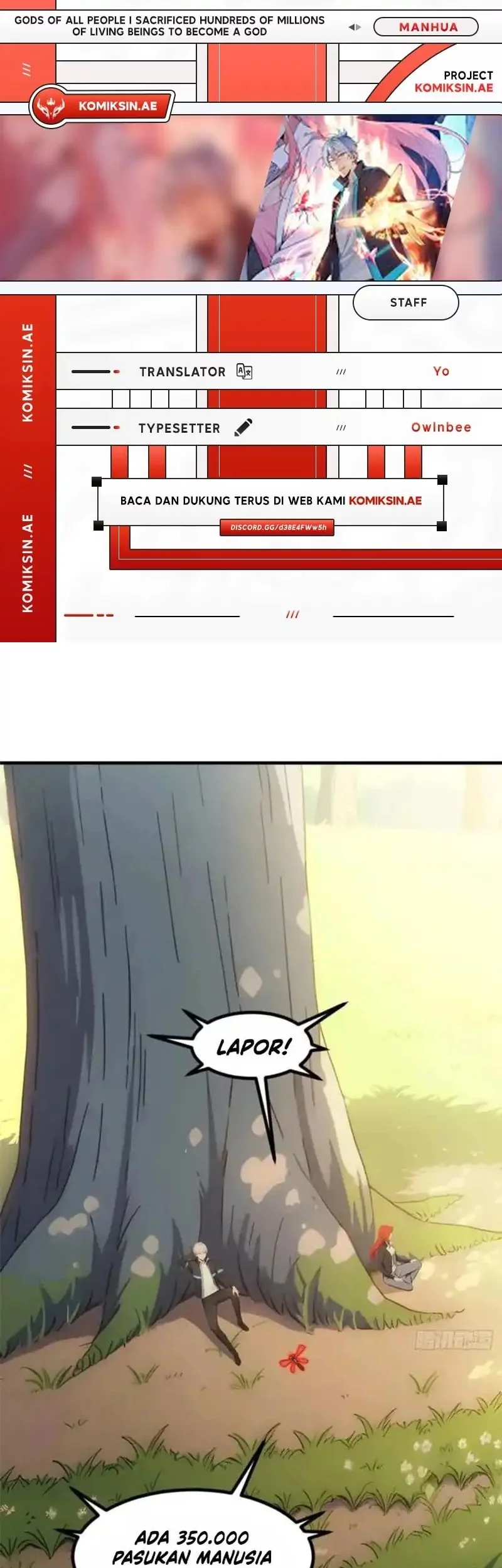 Komik Gods of All People: I Sacrificed Hundreds of Millions of Living Beings To Become a God Chapter 86 gambar nomor 1