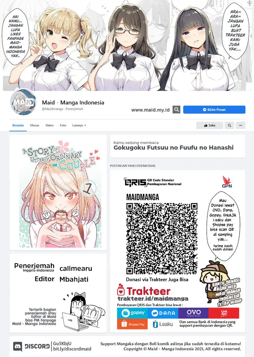 Manga Gokugoku Futsuu no Fuufu no Hanashi Chapter 1 gambar nomor 2