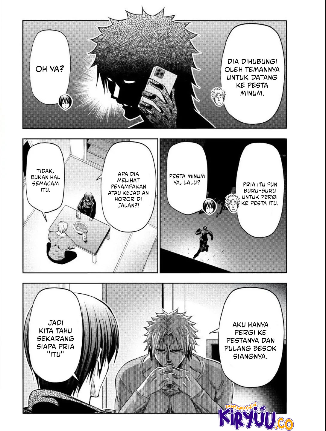 Grand Blue Chapter 104 Gambar 32