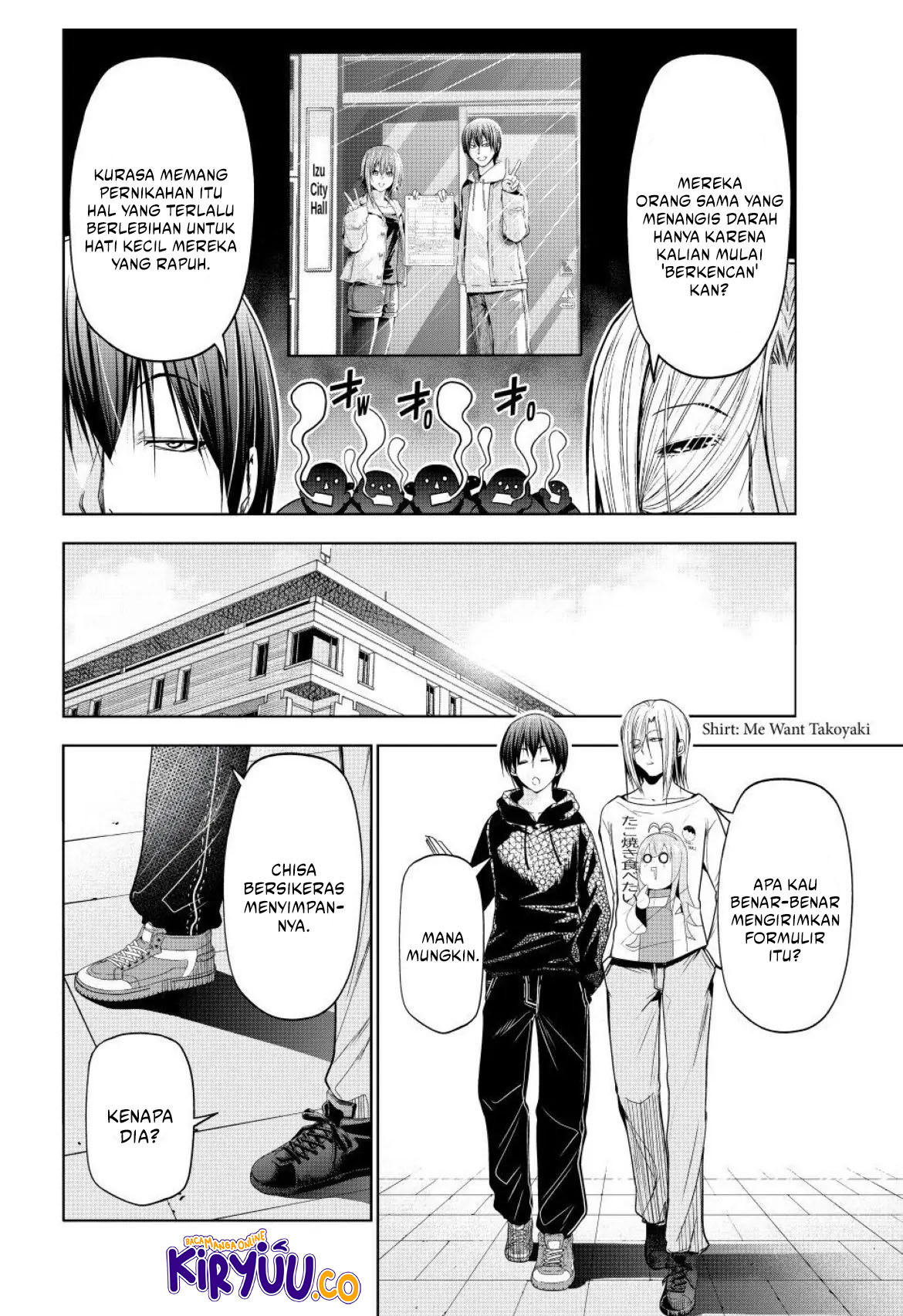 Grand Blue Chapter 104 Gambar 4