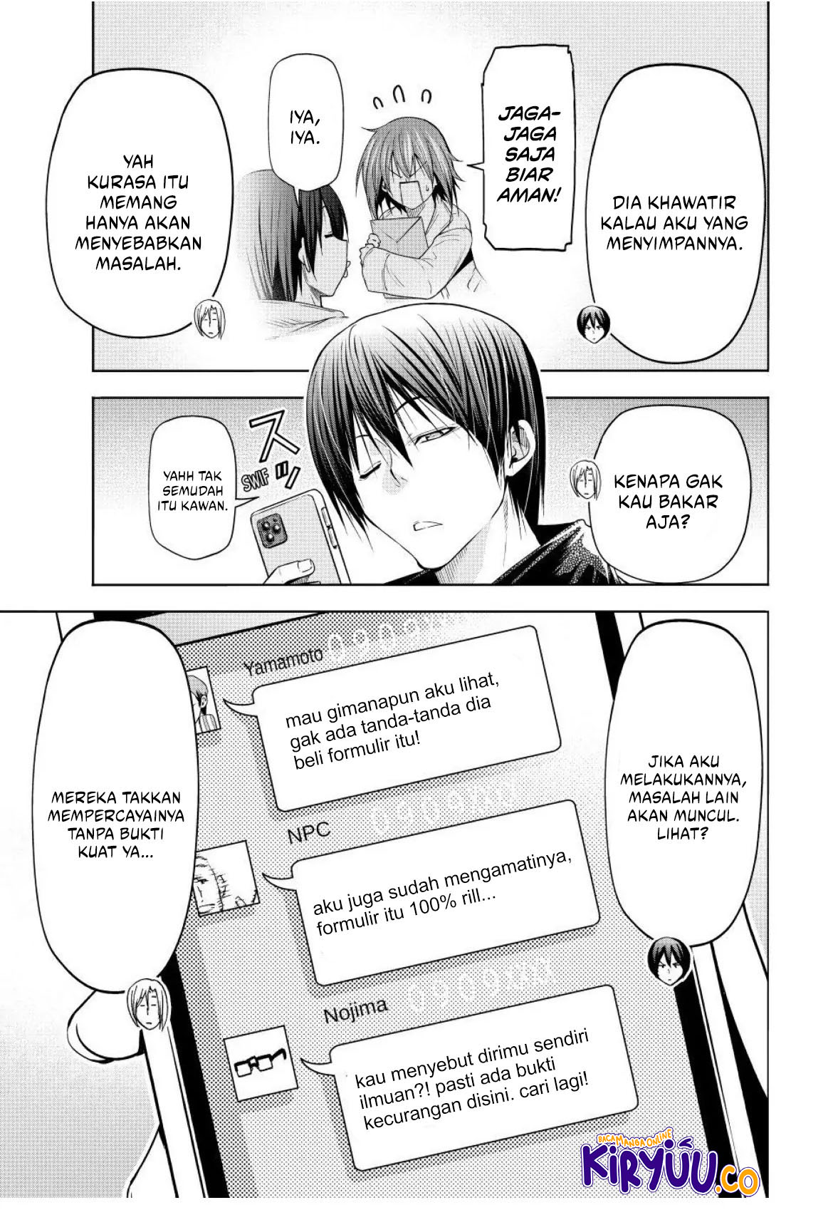Grand Blue Chapter 104 Gambar 5