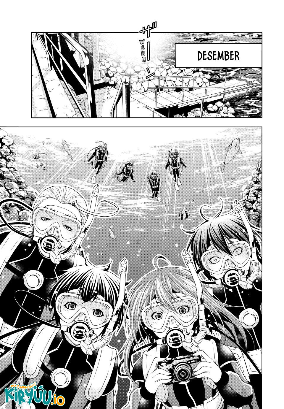 Komik Grand Blue Chapter 105 gambar nomor 1