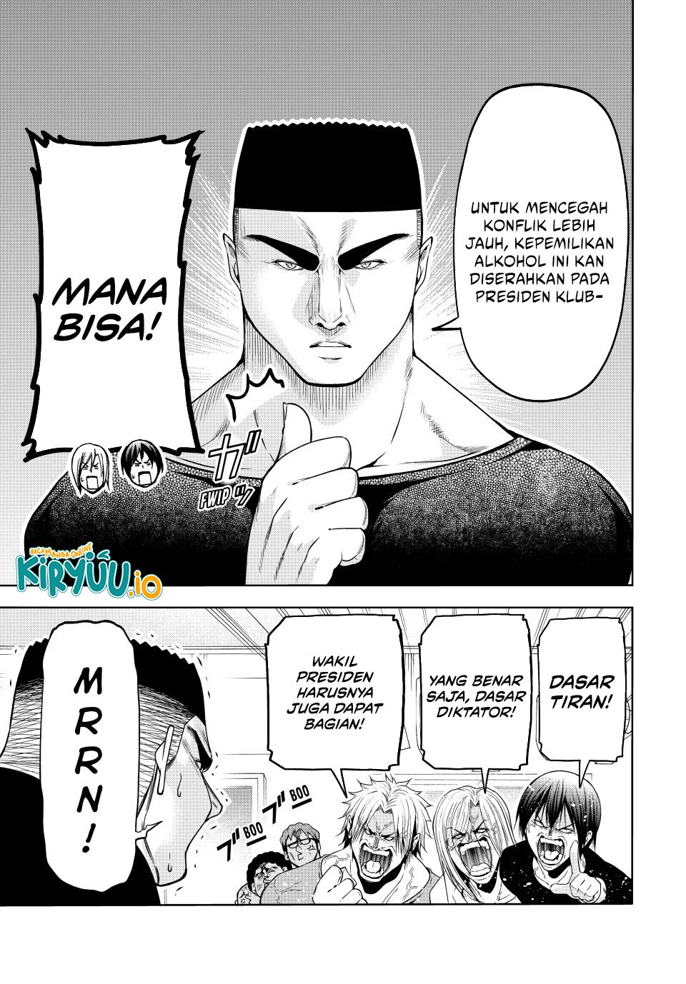 Grand Blue Chapter 105 Gambar 12