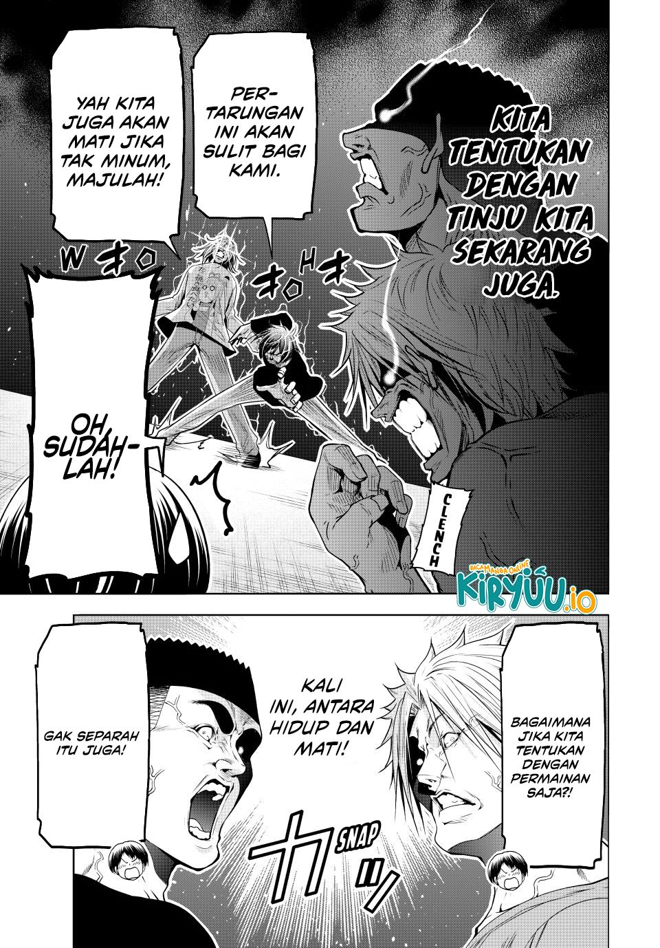 Grand Blue Chapter 105 Gambar 14