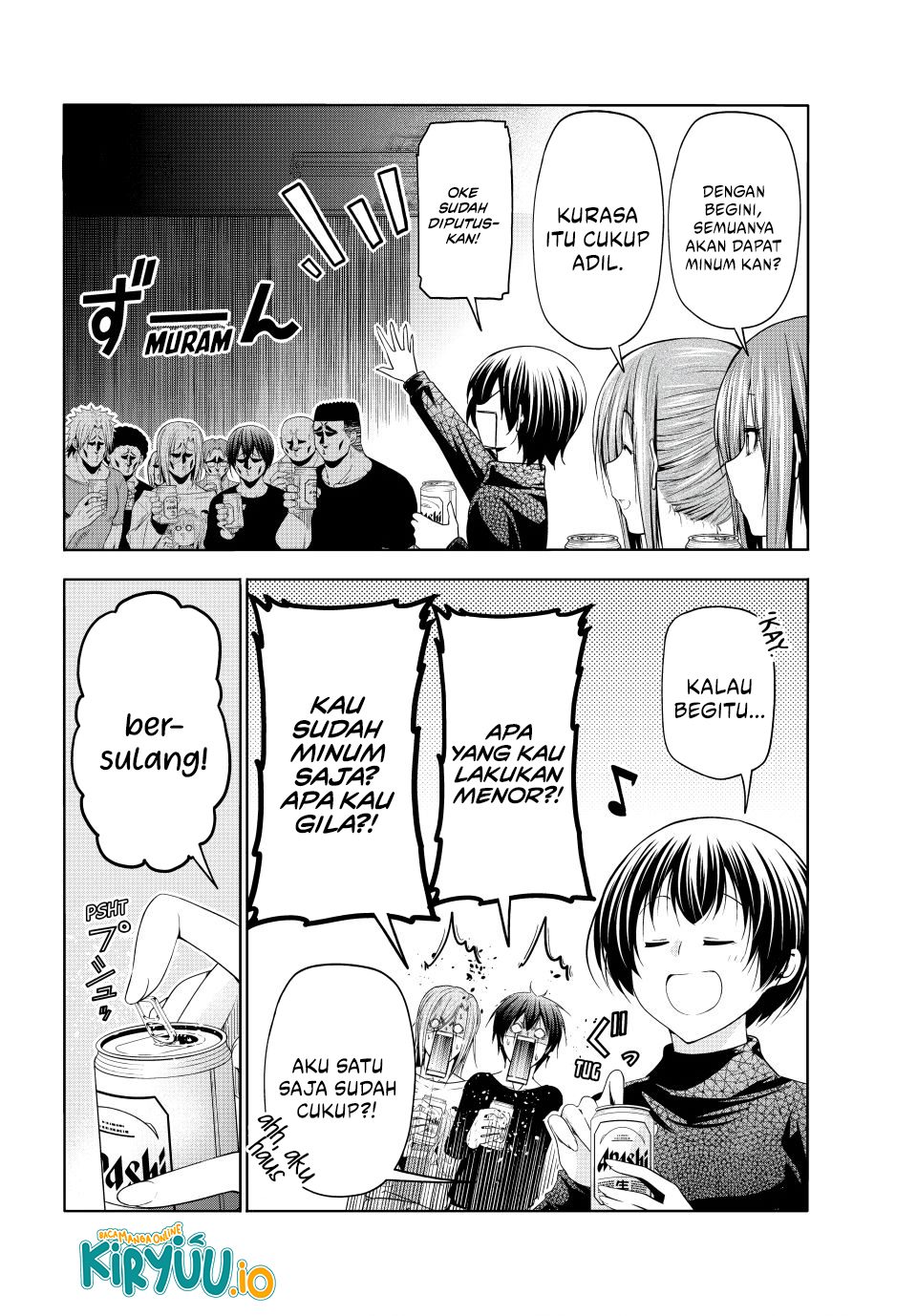 Grand Blue Chapter 105 Gambar 17