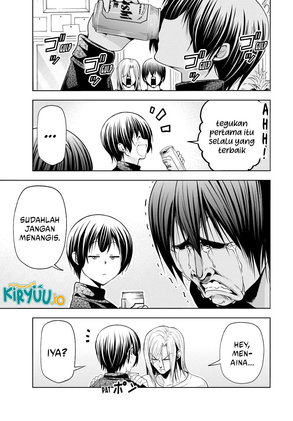 Grand Blue Chapter 105 Gambar 18