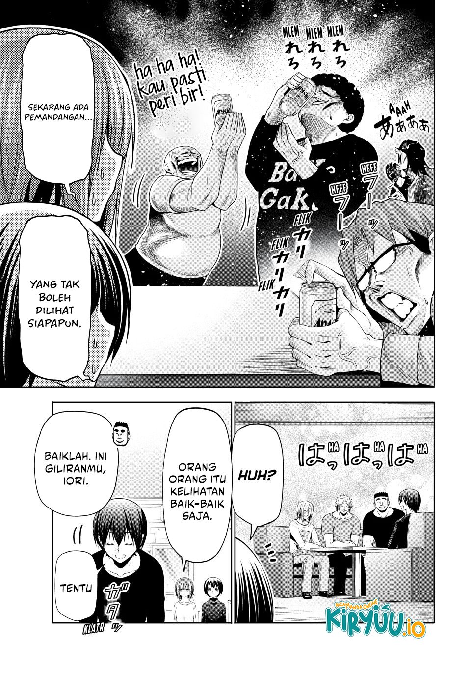 Grand Blue Chapter 105 Gambar 22