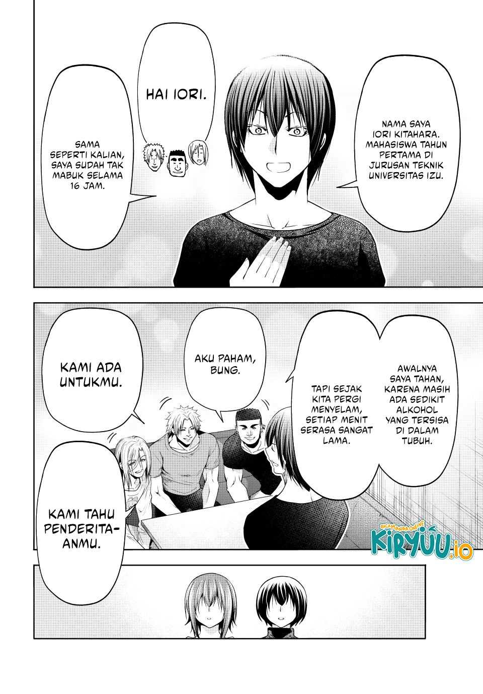 Grand Blue Chapter 105 Gambar 23