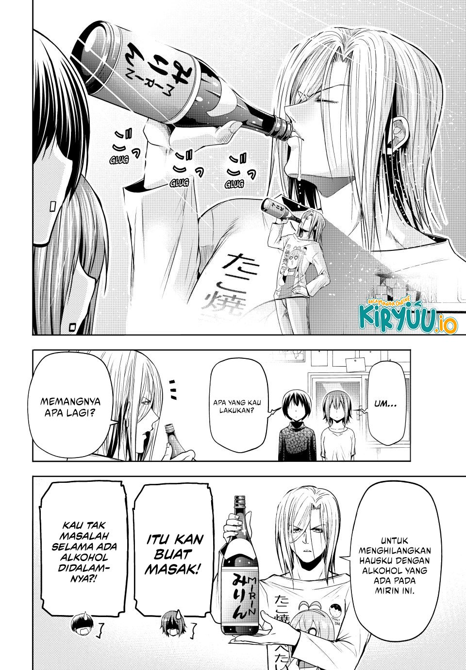 Grand Blue Chapter 105 Gambar 29