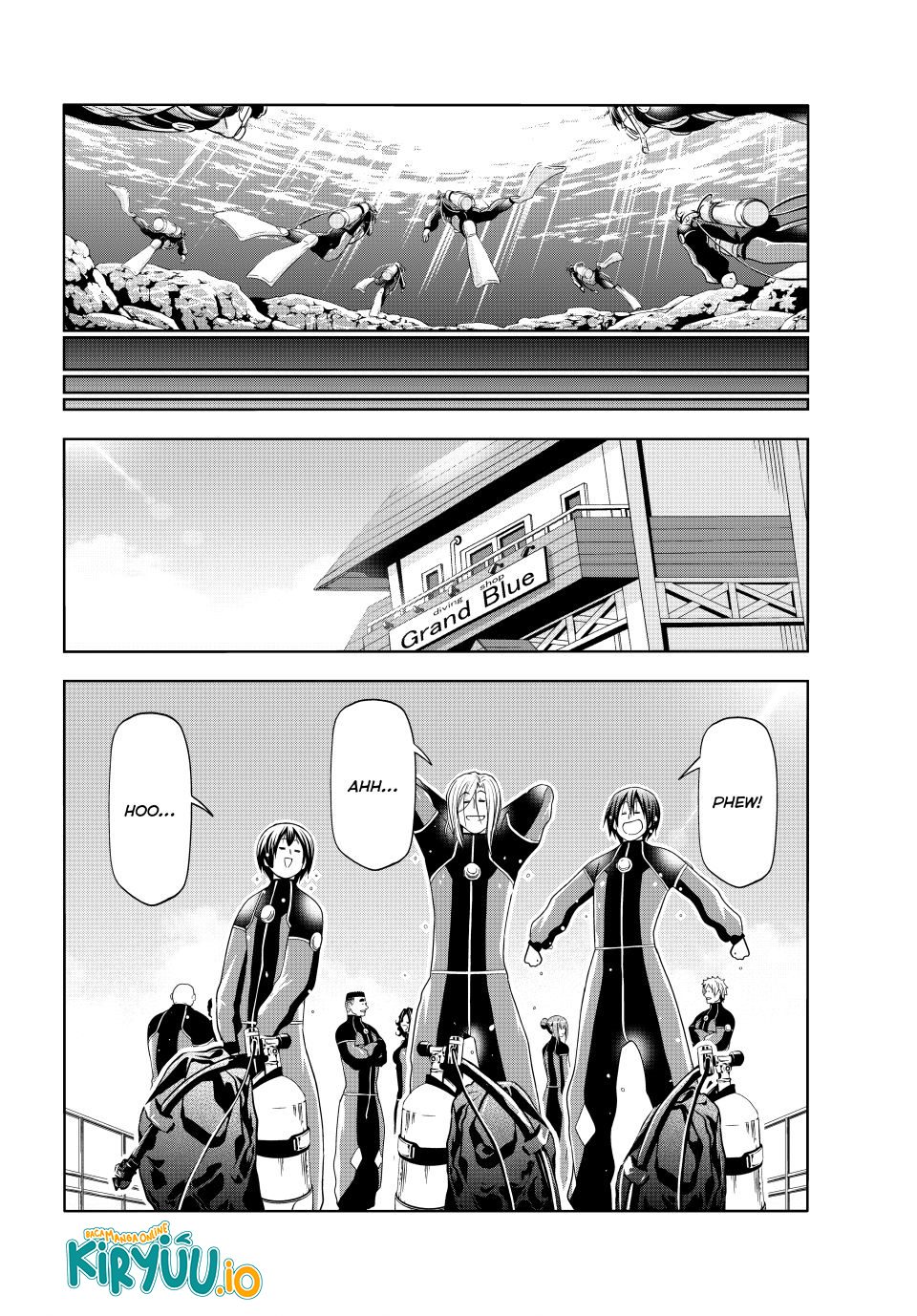 Grand Blue Chapter 105 Gambar 3