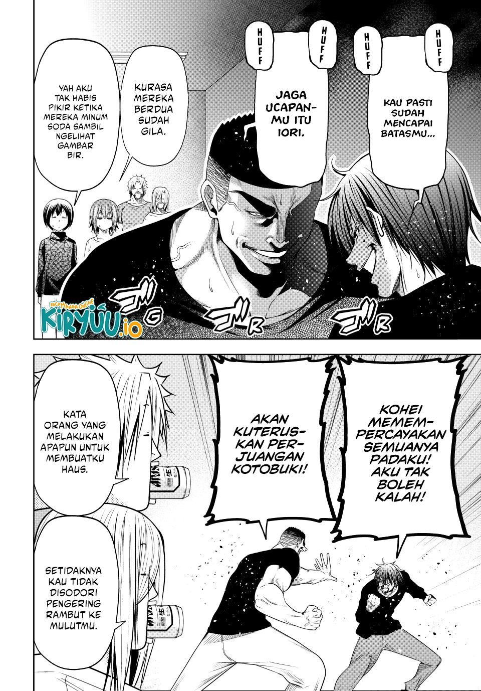 Grand Blue Chapter 105 Gambar 33