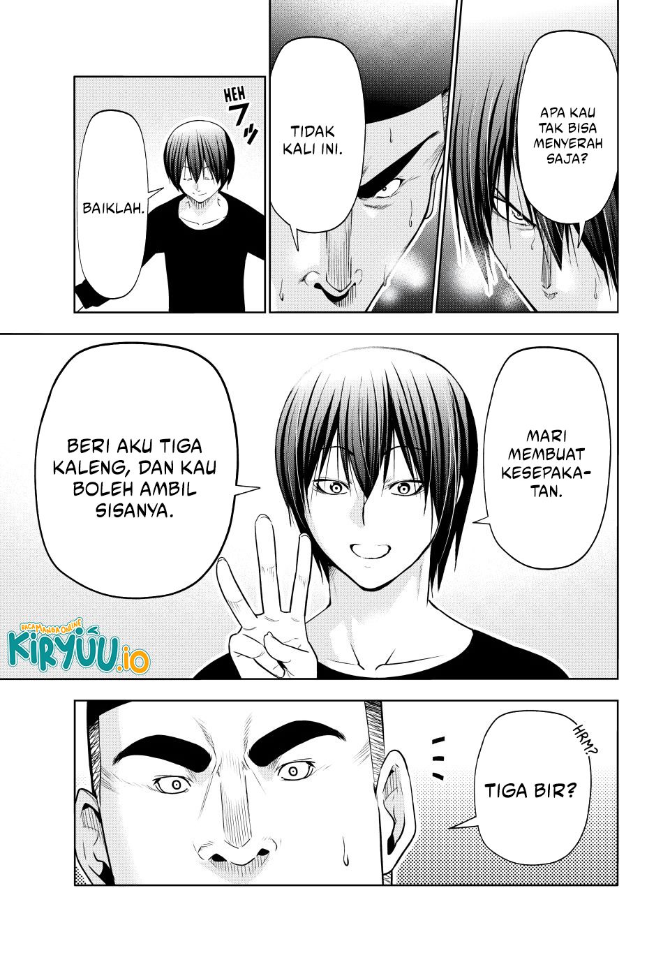 Grand Blue Chapter 105 Gambar 34
