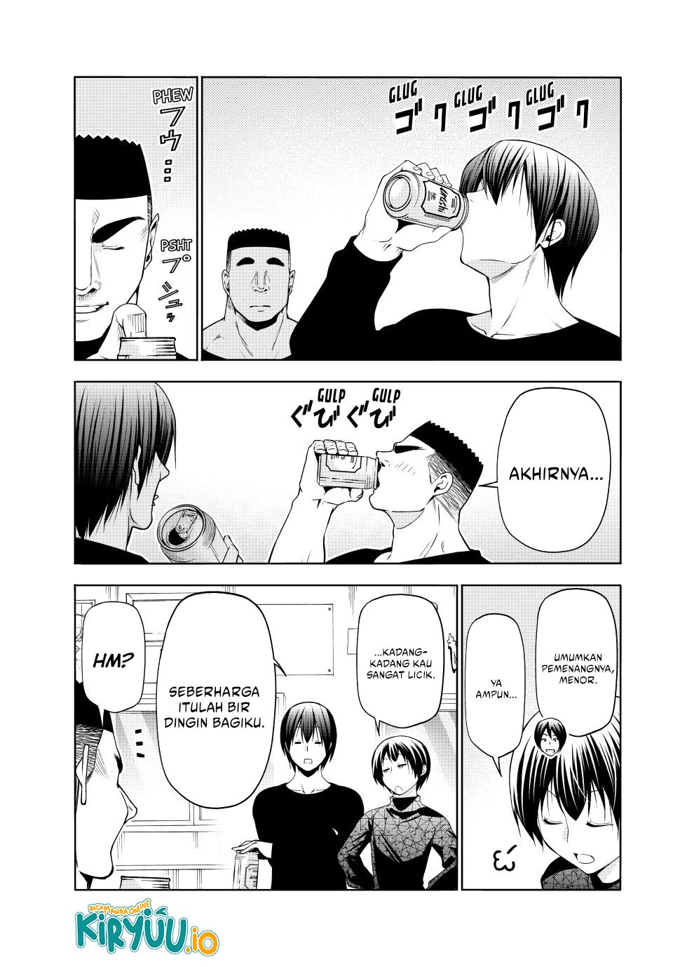 Grand Blue Chapter 105 Gambar 36
