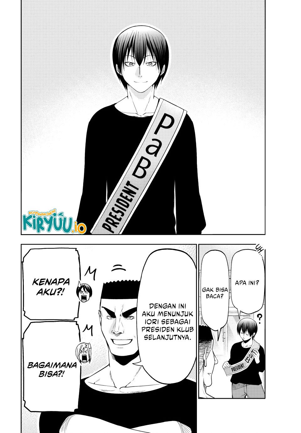 Grand Blue Chapter 105 Gambar 39